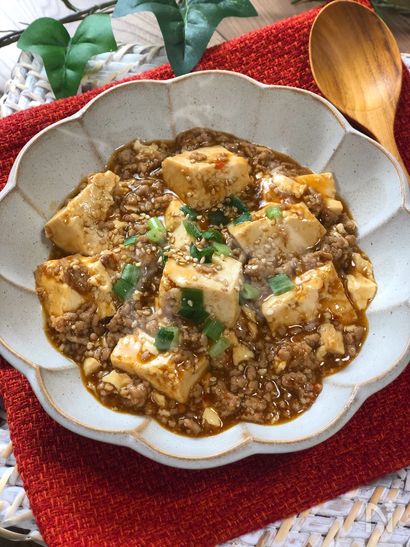 簡単！すぐ出来る！『本格手作り麻婆豆腐』ひき肉たっぷり♡