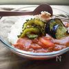 夏野菜のっけ★濃厚トマトクリーム旨ツナカレー