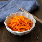 【人参バター醤油炒め】人参だけで簡単副菜！お弁当にもおすすめ