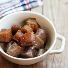 レンチンで味しみ！めっちゃ簡単【甘辛こんにゃく】