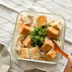 じゅわっと美味しい！厚揚げと鶏そぼろのしょうが煮