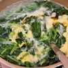 ほうれん草と春雨の中華たまごスープの工程4