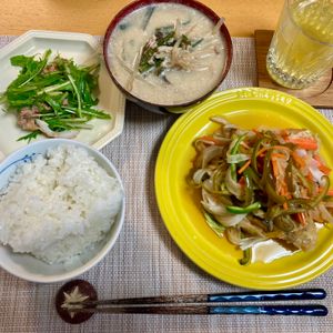たぁプーの作ってみた!投稿(【和えるだけ！水菜とツナのチョレギ風サラダ】)
