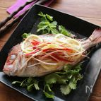 白身魚の香味蒸し
