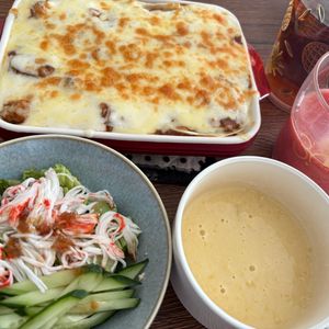 ゆずぽんずの作ってみた!投稿(餃子の皮で！モチモチお手軽ラザニア)