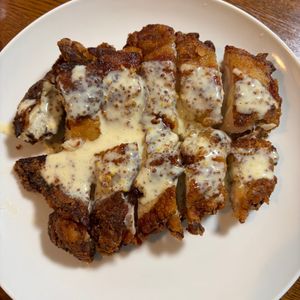 まさの作ってみた!投稿(味見が止まらない！【ザクザクチキンのマスタードマヨソース】)
