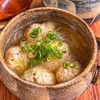【鶏団子の春雨スープ】夜食にもおすすめ◎