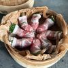 蒸してヘルシー韓国料理♡【海老ロールサムギョプサル】の工程3