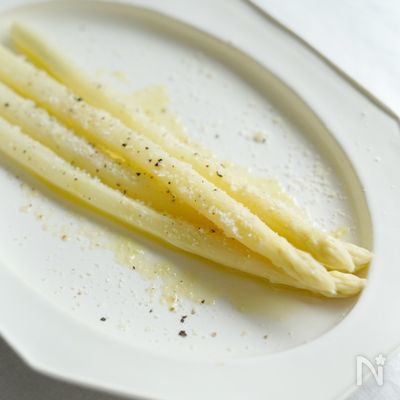 1番おいしい食べ方 "茹でホワイトアスパラガス"
