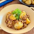 とろ〜りしみしみ♩新じゃがのそぼろ煮