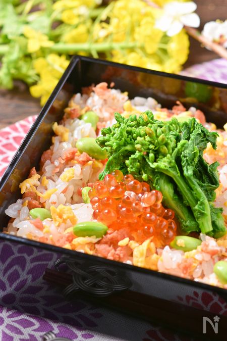 【春の鮭ずし】簡単すぎるちらし寿司