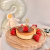 ぽんの作ってみた!投稿(土台なしでもおいしいベイクドチーズケーキ(グルテンフリー))
