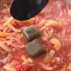 煮込み5分!【海老のトマトクリームカレー】の工程3