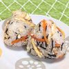 キャピタンの作ってみた!投稿(【ひじきとにんじんの混ぜおにぎり】レンチンで混ぜご飯が完成!)