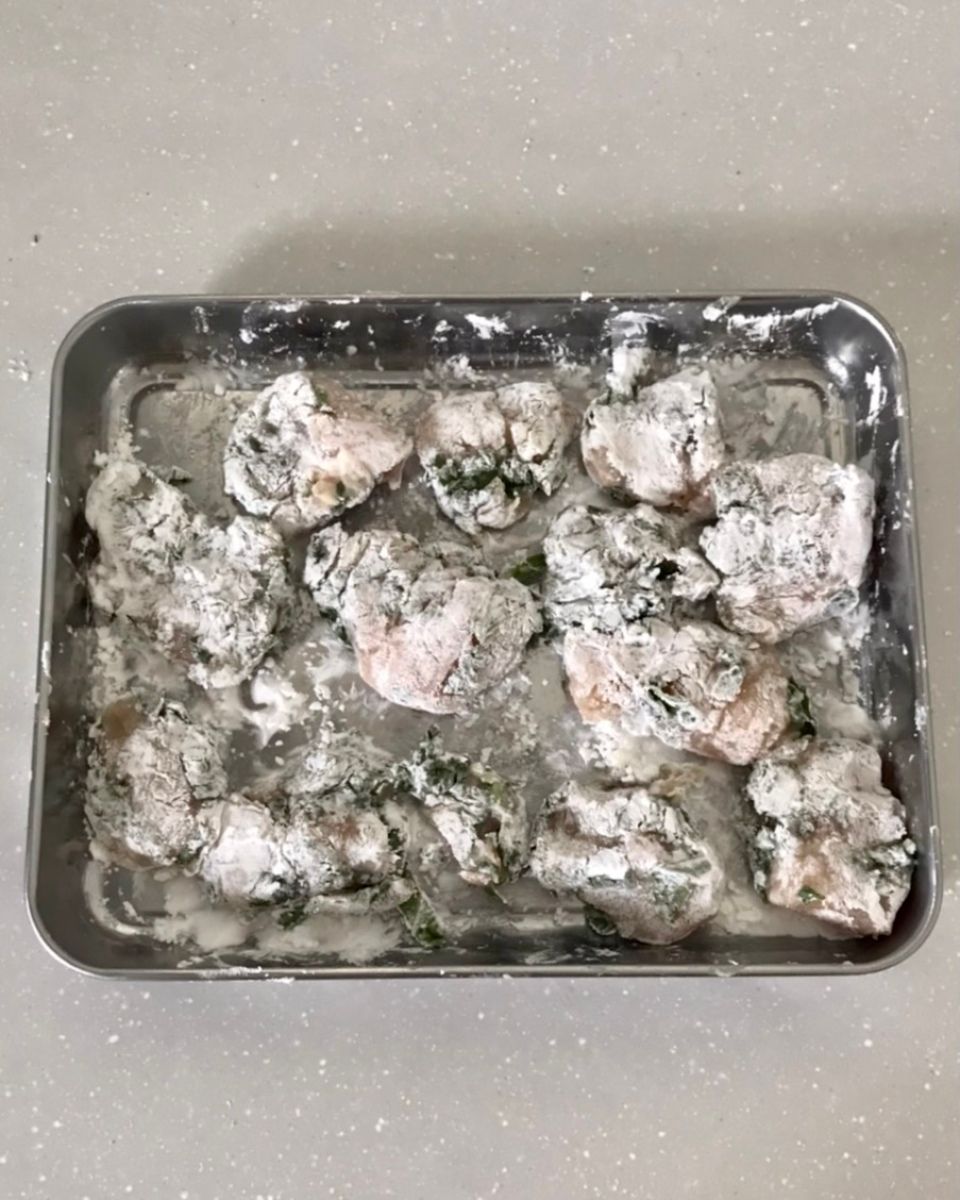 しっとり柔らか 鶏むね肉と刻み大葉の塩唐揚げ レシピサイトnadia