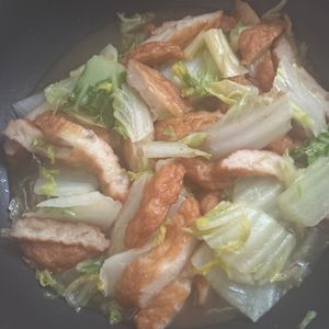 かおにゃんの作ってみた!投稿(【懐かしい味がする☆】白菜とさつま揚げのさっと煮)