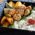 くるくるちくわのからしマヨネーズ焼き