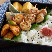 くるくるちくわのからしマヨネーズ焼き