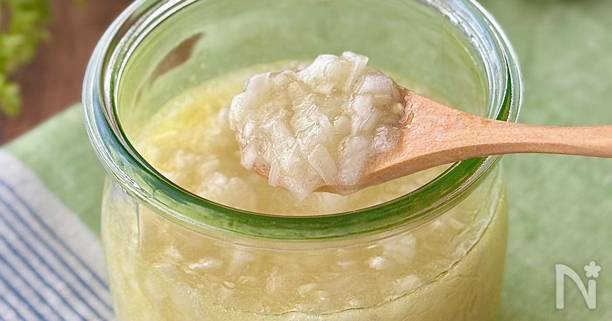新玉ねぎのやさしい塩麹ドレッシング