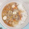 milkの作ってみた!投稿(【ひき肉と白菜のあんかけごはん】10分で完成！レンジで楽々♪)
