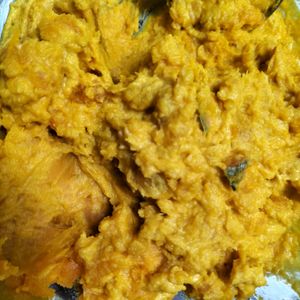 1207859の作ってみた!投稿(材料3つ！レンジで作るお惣菜屋さんの味かぼちゃサラダ)