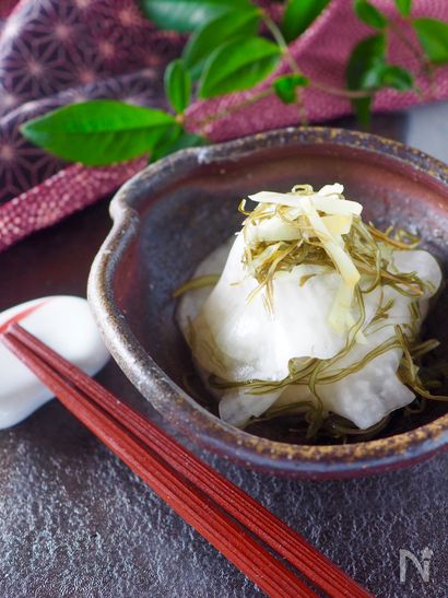 ポリ袋で簡単！千枚漬け風大根と昆布の漬け物#作り置き#簡単