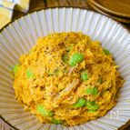 レンジで簡単【かぼちゃと枝豆のデリ風サラダ】味見が止まらん♡