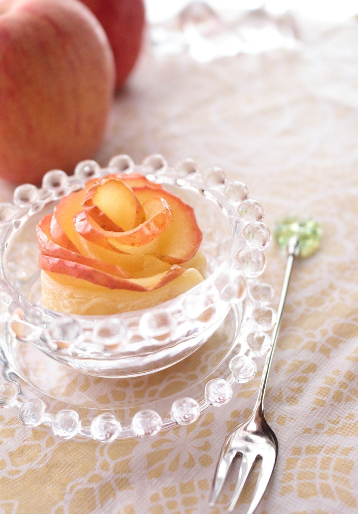 薔薇のアップルパイ レシピサイト Nadia ナディア プロの料理家のおいしいレシピ