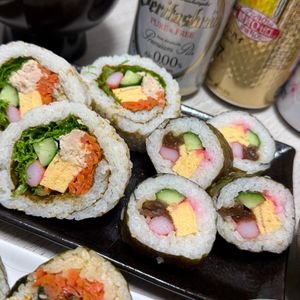 みーこの作ってみた!投稿(【巻き寿司】手軽に作れる！我が家の色々巻き寿司)