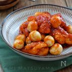 ＊うずらの卵入り揚げないヤンニョムチキン＊