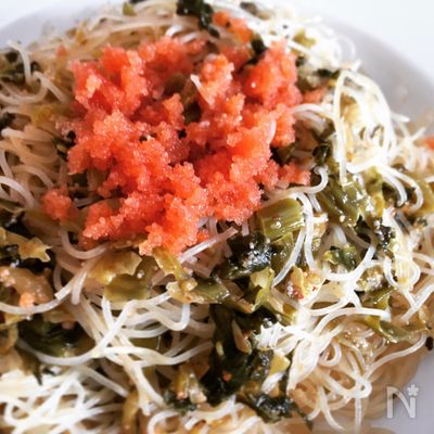 【九州味】高菜明太ビーフン(味付けに自信のない方も安心！)