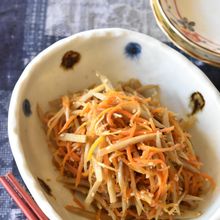 やわらかいきんぴらごぼう【冷凍・作り置き】