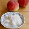 朝食に!白桃ヨーグルト