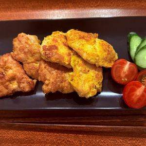 マリオタクピンクの作ってみた!投稿(【鶏むね肉のカレーピカタ 】カレー風味で食欲そそる！)