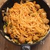 【業務スーパー】激安肉だんごで作るチーズナポリタンの工程2