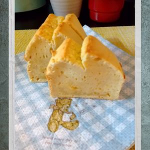 チョロリスの作ってみた!投稿(ノンオイルパウンドケーキの黄金比から「ゆずのパウンドケーキ」)