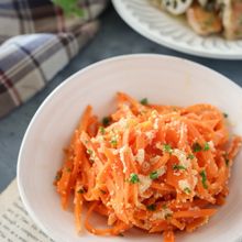 レンジで副菜♪明太バターにんじん