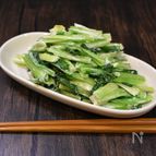 小松菜のにんにくマヨ和え