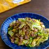 春きゃべつと牛こまの塩こんレモンマヨ炒めの工程6