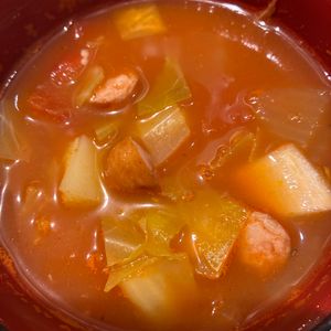 イトマルの作ってみた!投稿(【お野菜たっぷりミネストローネ】具だくさんヘルシー♪)