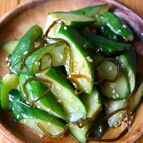 5分で完成！【やみつき胡麻塩昆布きゅうり】胡麻油香る♩