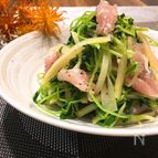レンジで簡単【じゃがいもと生ハムの塩麹和え】