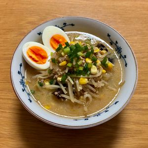 Nao★彡の作ってみた!投稿(💫塩麹もやし味噌ラーメン)
