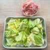 【キャベツと豚こまの白だしさっと煮】お手軽・簡単おかず!の工程1