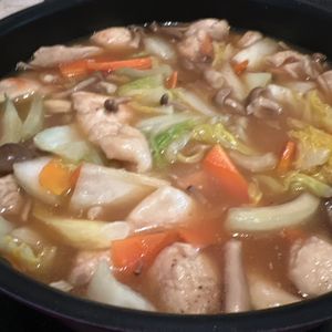 yu-kiの作ってみた!投稿(【鶏むね肉と白菜の旨とろ煮】丼にしてもおいしい♡コスパ抜群！)