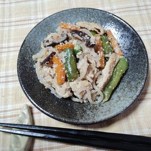 M＊Pの作ってみた!投稿(【粉豆腐と糸こんにゃくの炒り煮】ほっこり優しい常備菜♪)
