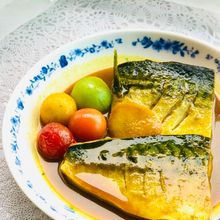 鯖のカレー味噌煮