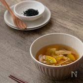 ズッキーニときのこの味噌汁
