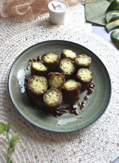 オクラの王様 ダビデの星 の肉巻き甘辛風味 By 曽布川優子 レシピサイト Nadia ナディア プロの料理家のおいしいレシピ オクラの王様 ダビデの星 の肉巻き甘辛風味 By 曽布川優子 レシピサイト Nadia ナディア プロの料理家のおいしいレシピ