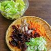 春のごちそう肉野菜炒めの工程1
